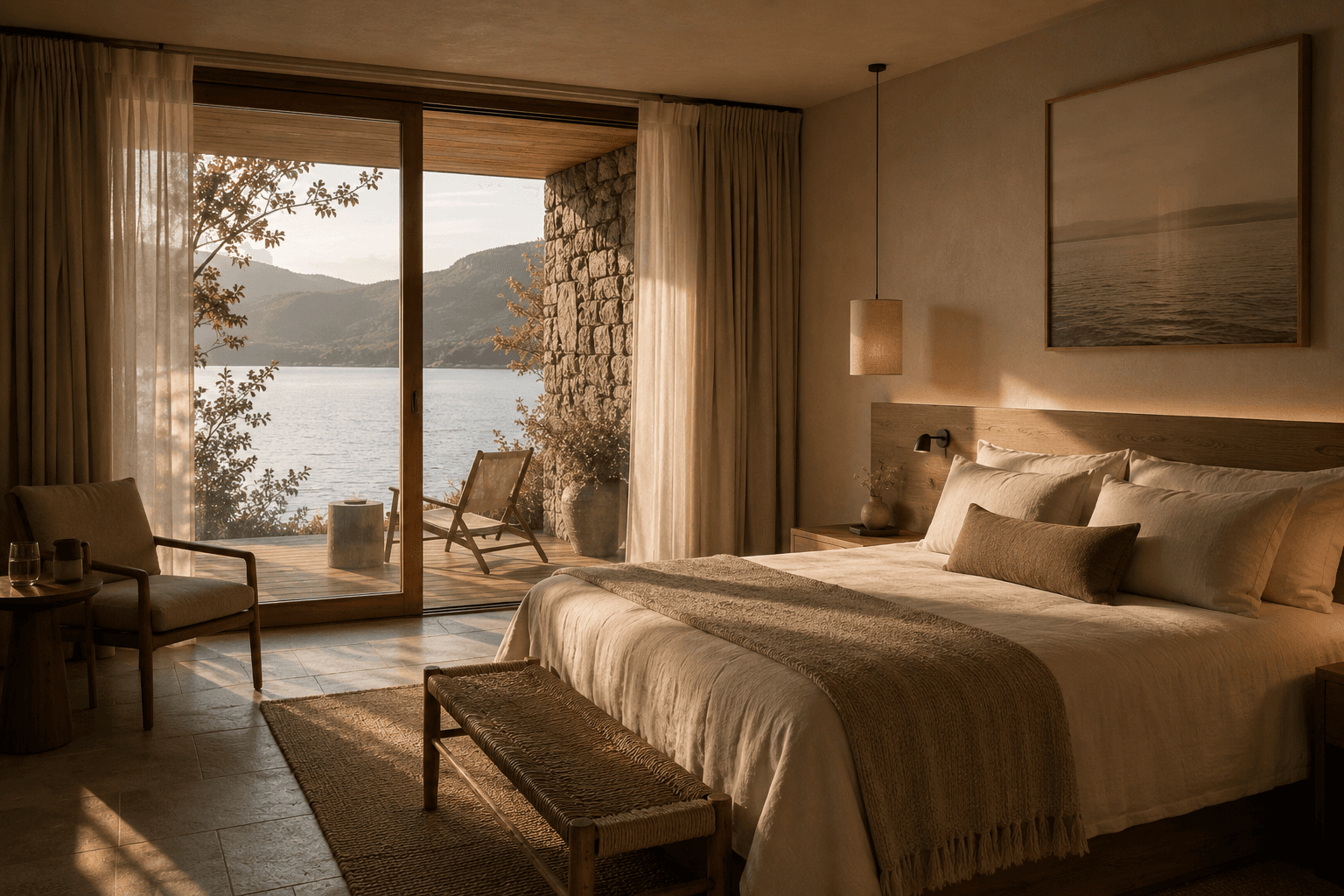 Habitación Casa Laguna